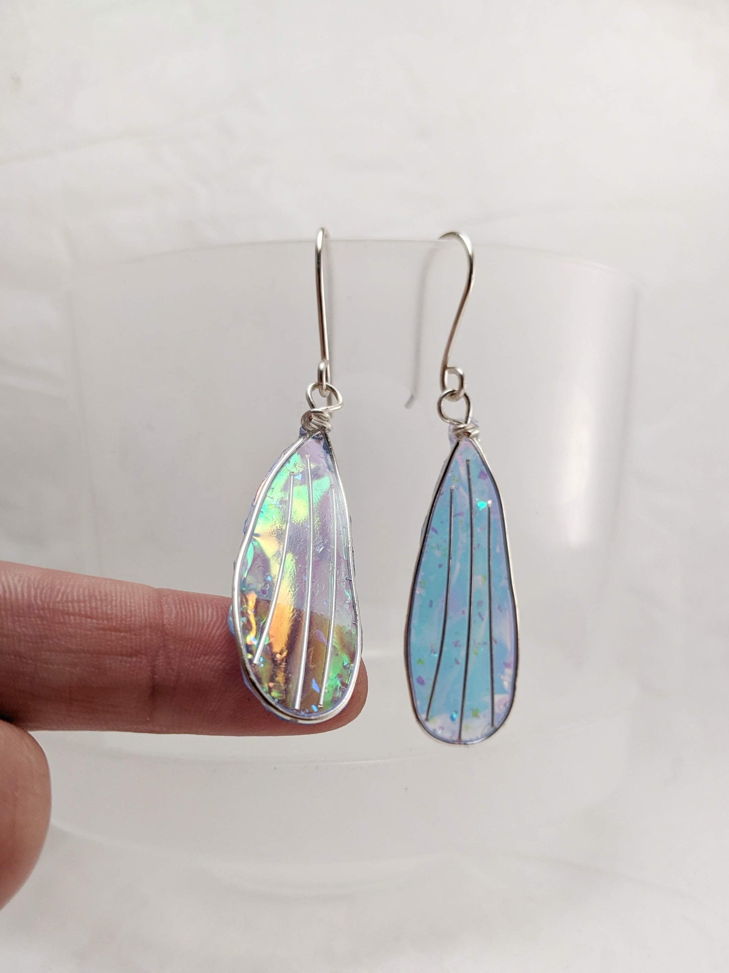 dragonfly wings - mint sparkle